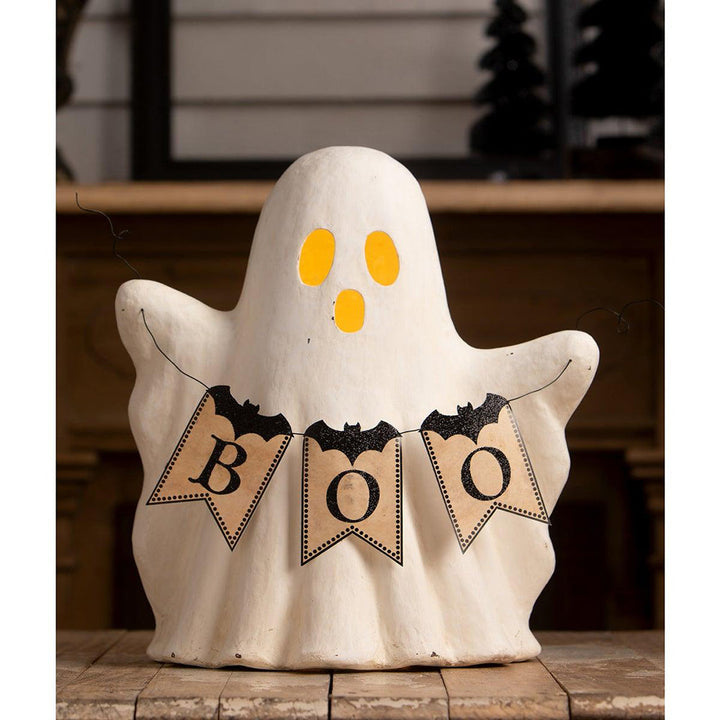 Ghost with Boo Garland by Bethany Lowe Designs image 1