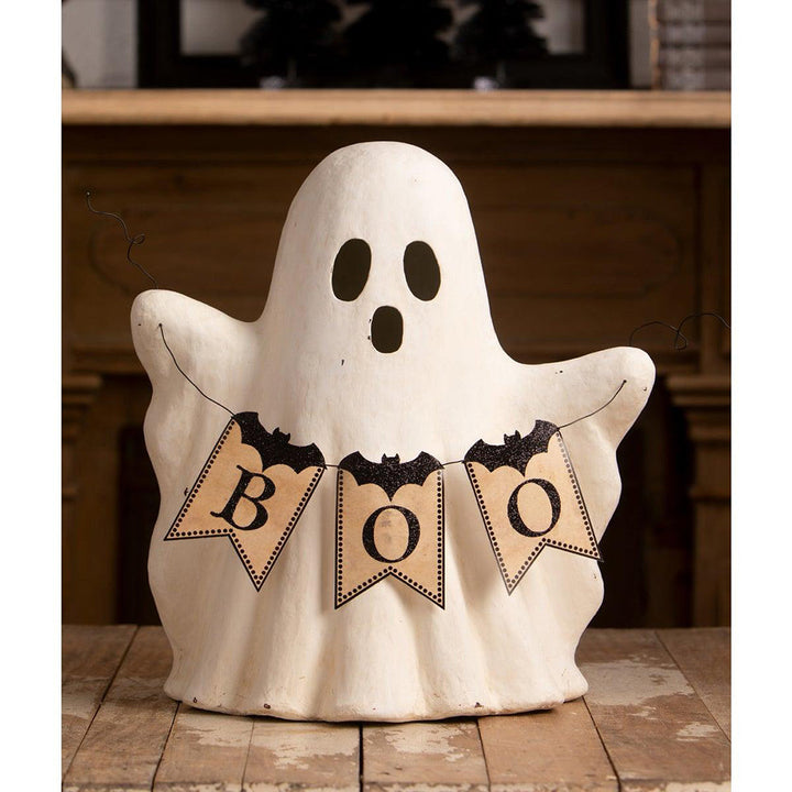 Ghost with Boo Garland by Bethany Lowe Designs image