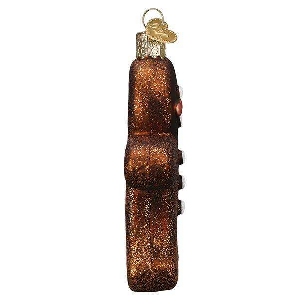 Old World Christmas Ginger Cottages Gingerman Blown Glass Ornament
