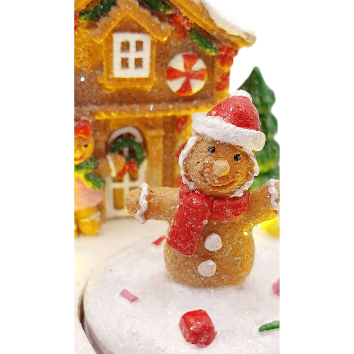 Gingerbread House. Christmas Village Wizardi F07-N1-13-2705A