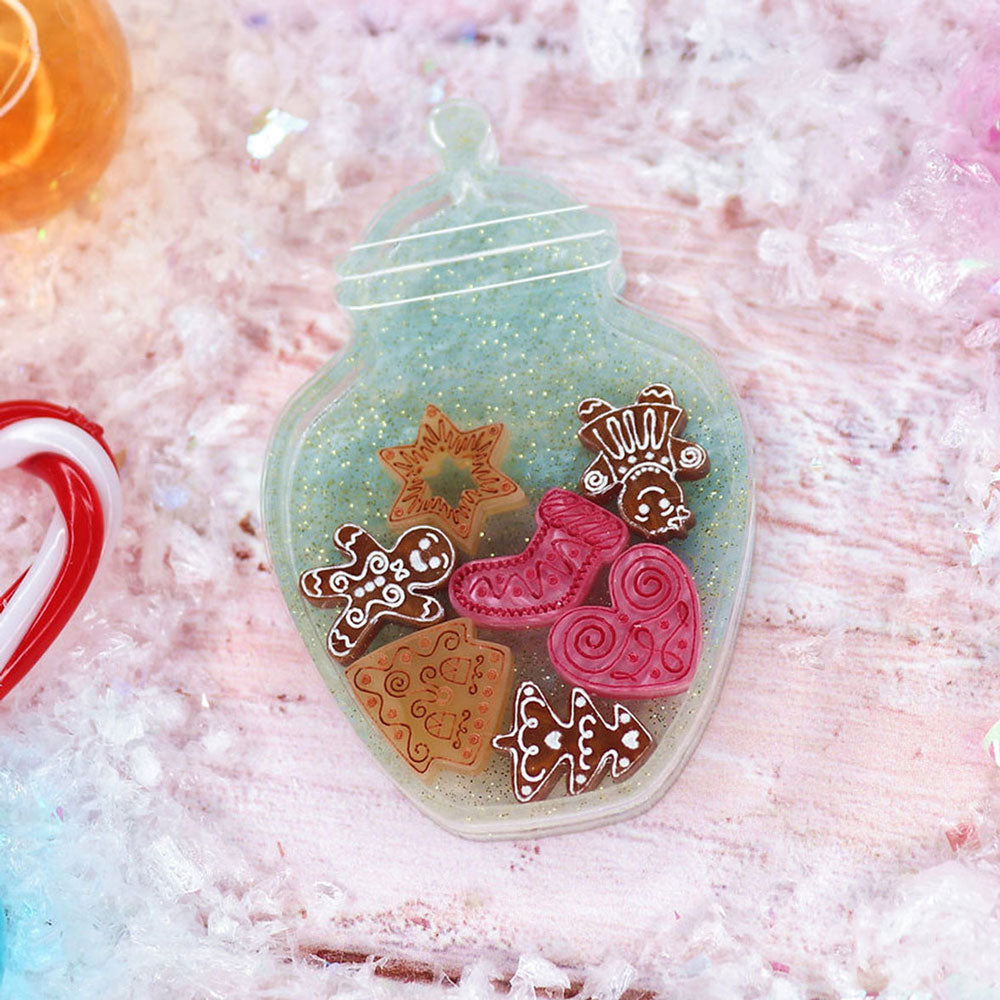 Gingerbread Jar Brooch by Kimchi and Coconut image