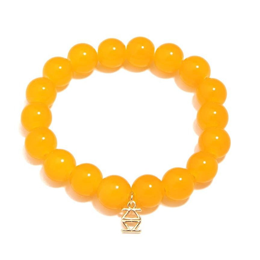 Glass Bead Stretch Bracelet - Quirks!