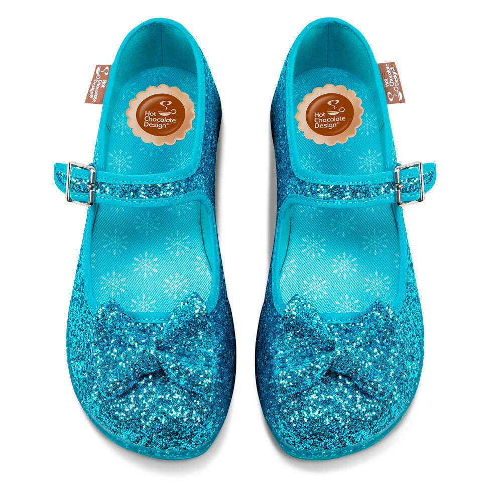Glitter Ice Women's Mary Jane Flats