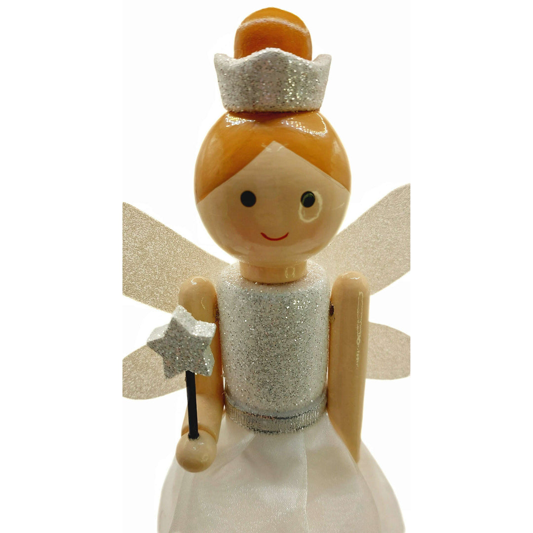 Glittering Fairy Nutcracker Princess Wizardi F07M6-2 White
