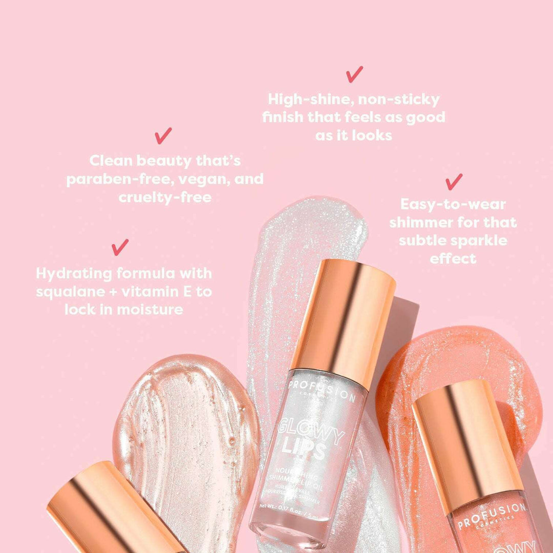 Glowy Lips Nourishing Shimmer Lip Oil