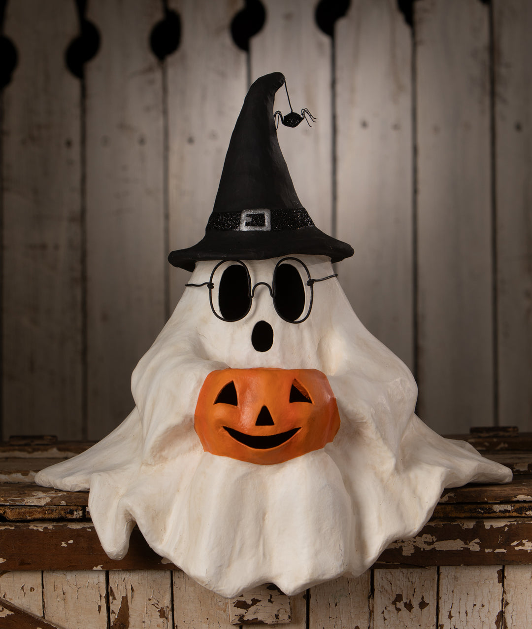 Frightened Fergus Shelf Sitter by Bethany Lowe Designs, halloween decor