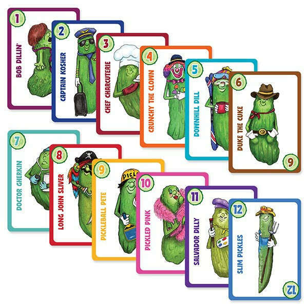Old World Christmas Go Pickle! Card Game & Ornament