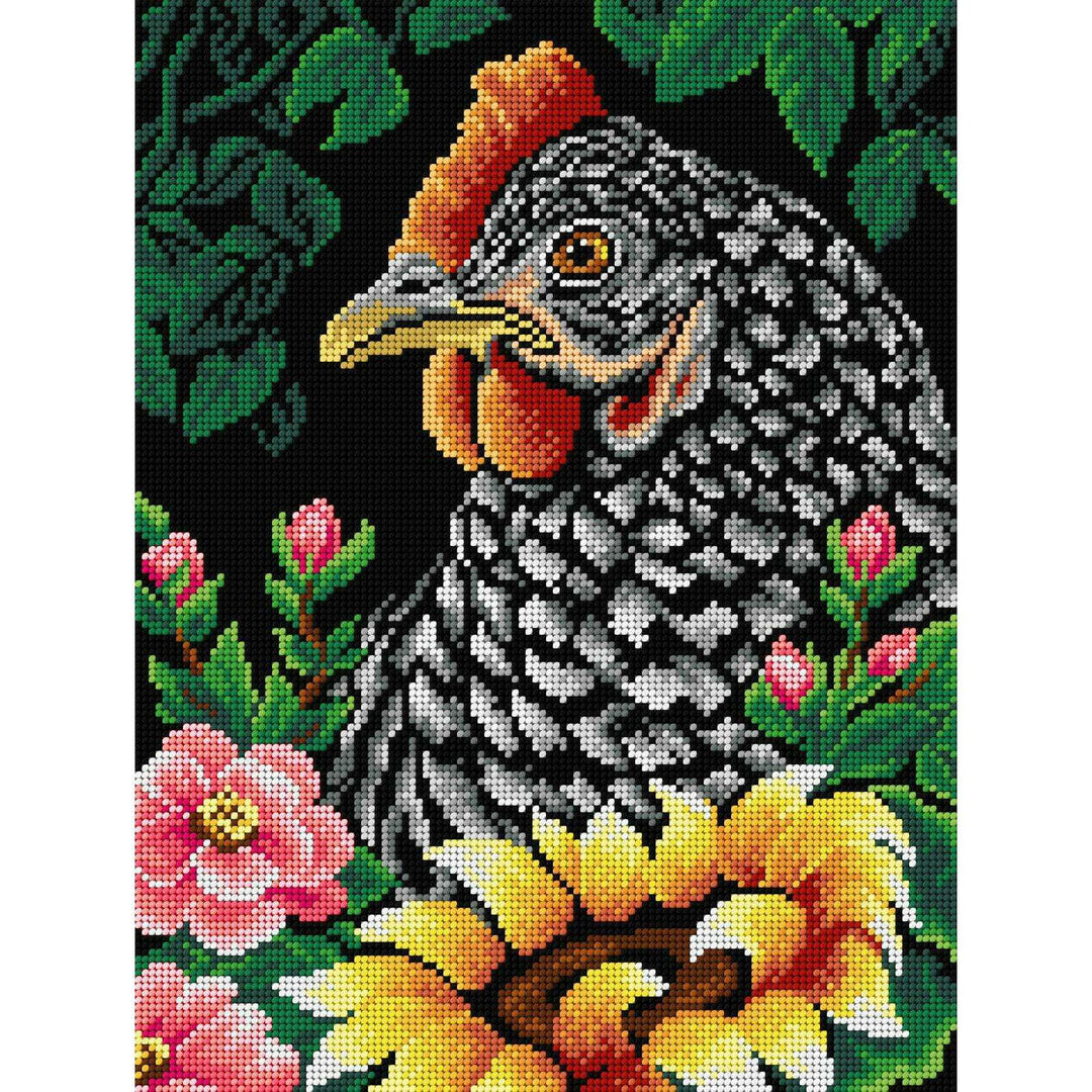 Gobelin canvas for halfstitch without yarn Hen 3382J