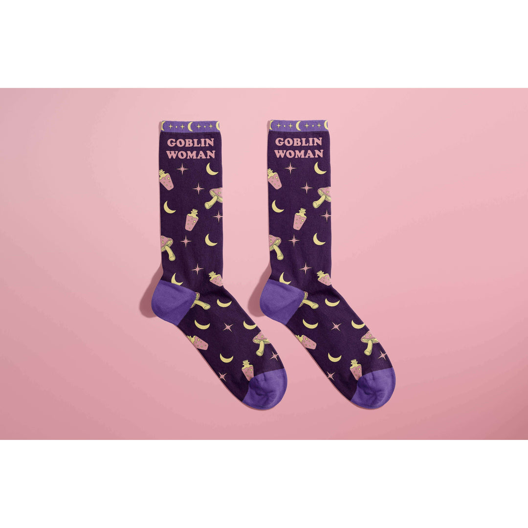 Goblin Woman Socks by Lipstick & Chrome – view 2