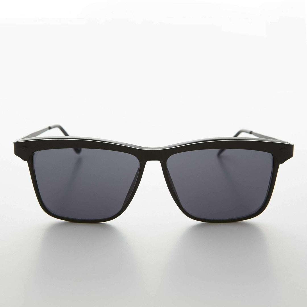 Gold Brow Line Vintage Sunglasses - Spinderella