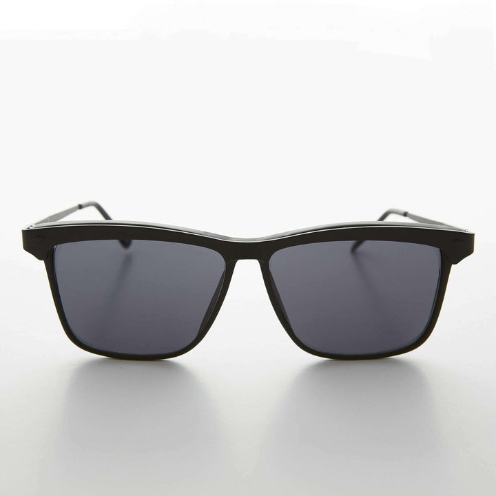 Gold Brow Line Vintage Sunglasses - Spinderella