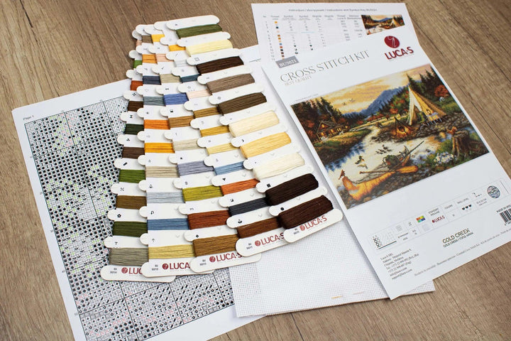 Gold Creek BU5021L Counted Cross-Stitch Kit