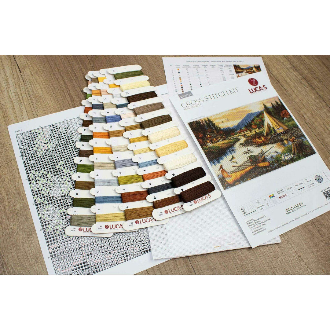 Gold Creek BU5021L Counted Cross-Stitch Kit