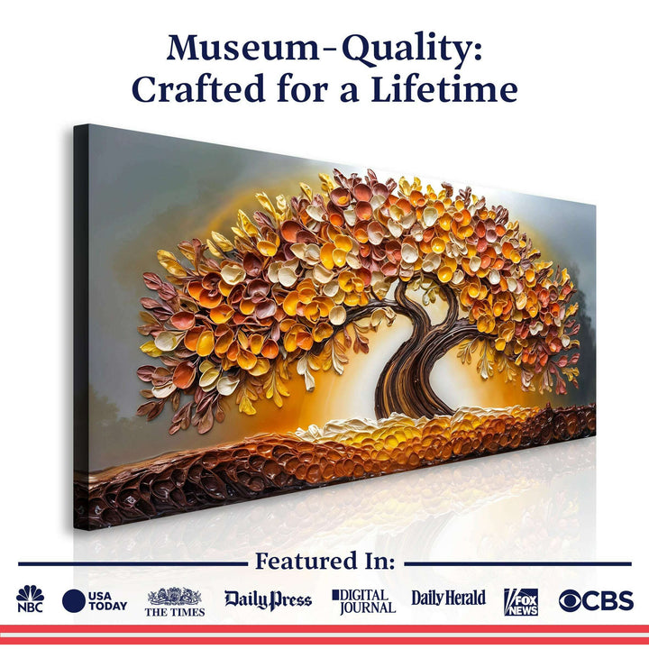 Golden Autumn Wall Art