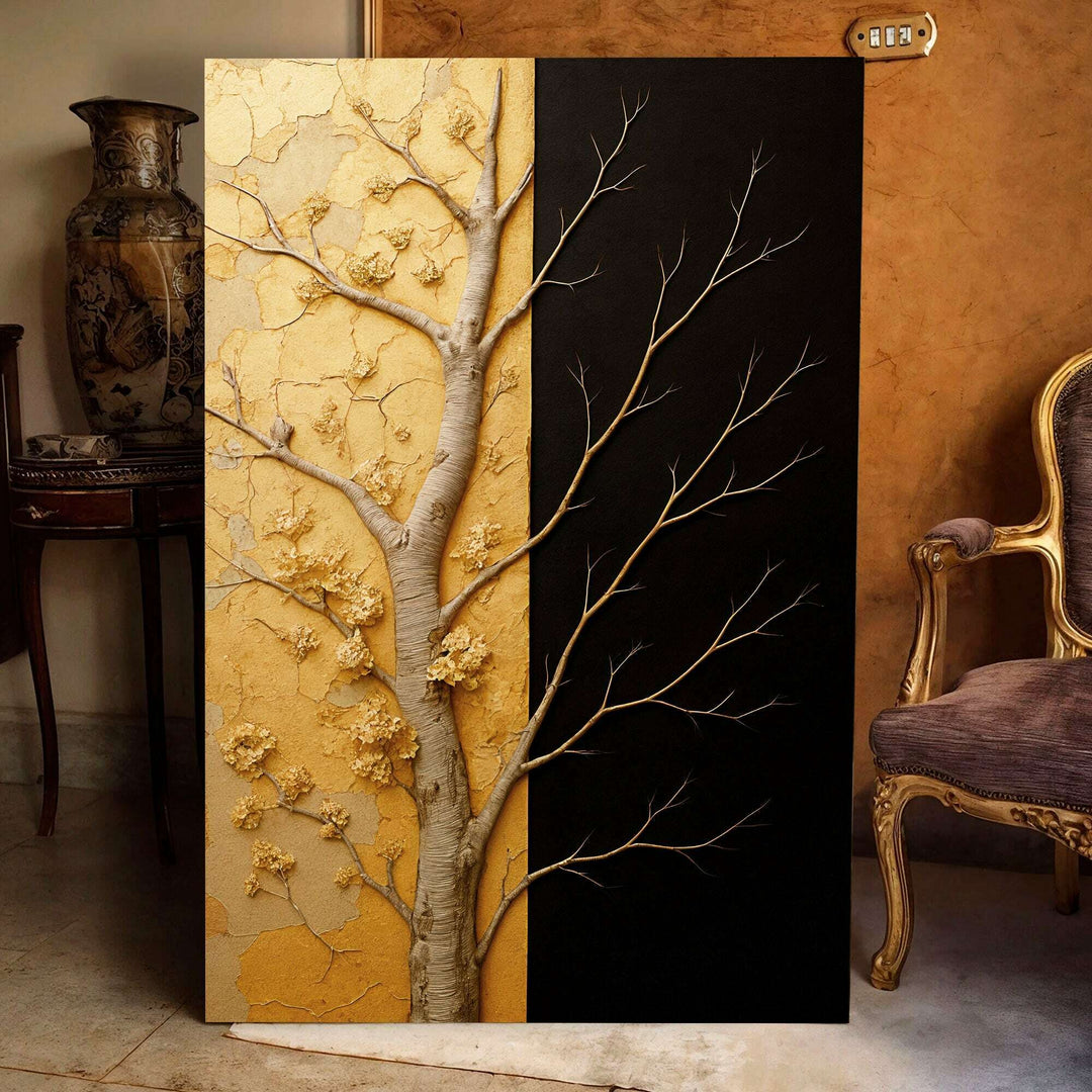 Golden Eclipse Wall Art