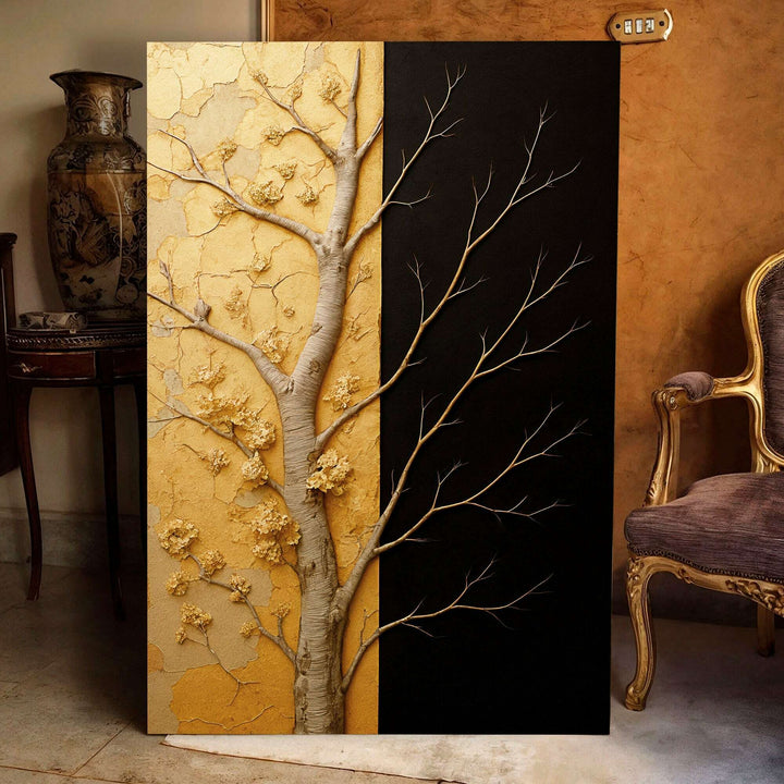 Golden Eclipse Wall Art