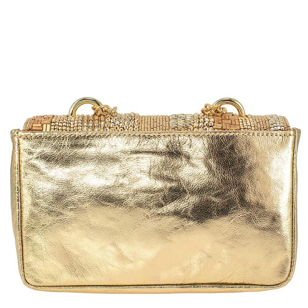 Golden Idol Crossbody/Shoulder Handbag by Mary Frances image 1