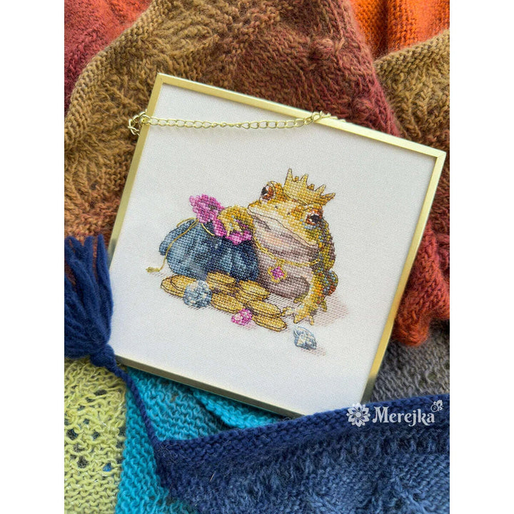 Golden Toad K-280A Counted Cross-Stitch Kit