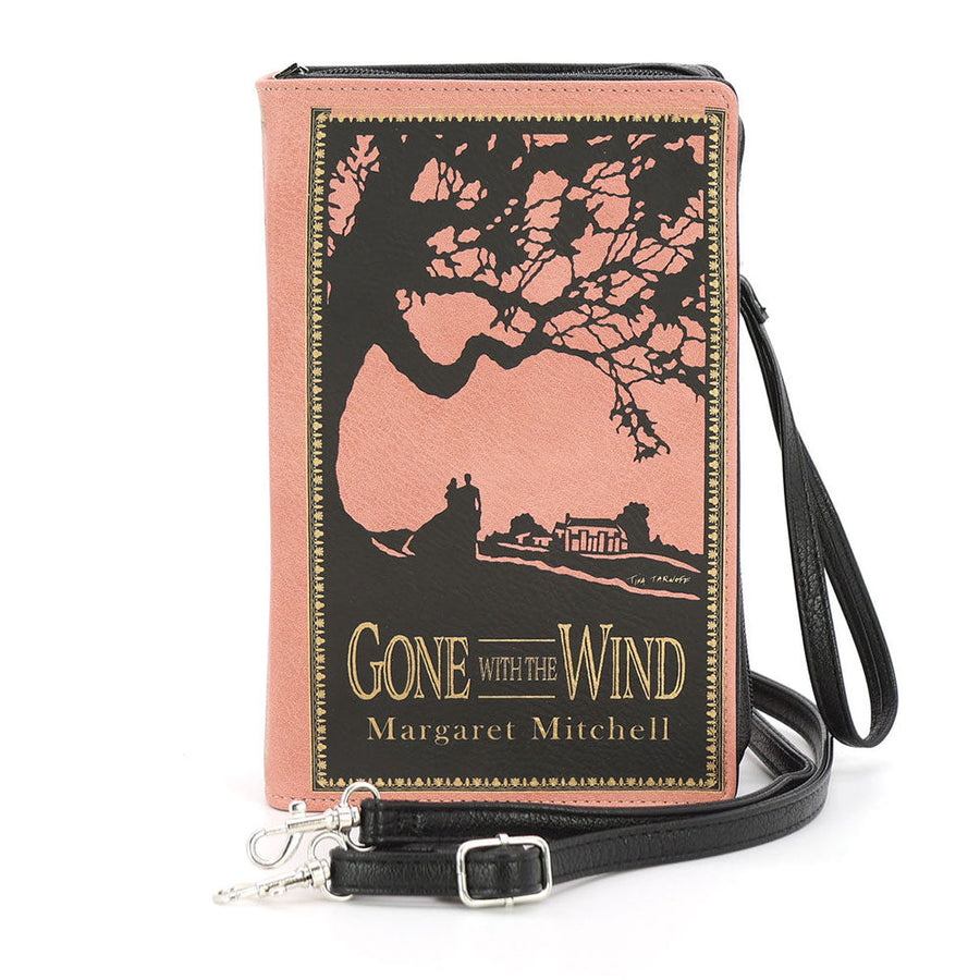 Gone With The Wind Book Clutch Bag In Vinyl by Book Bags