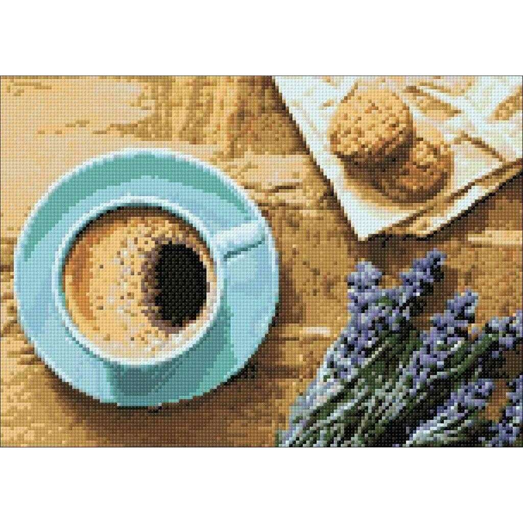 Good Morning WD041 14.9 x 10.6 inches Wizardi Diamond Painting Kit