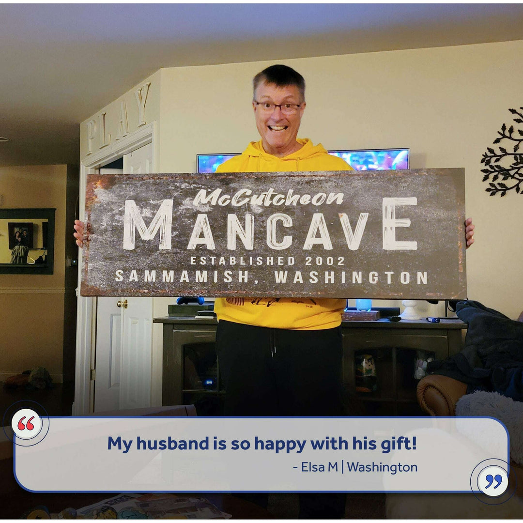 Good Times Man Cave Sign