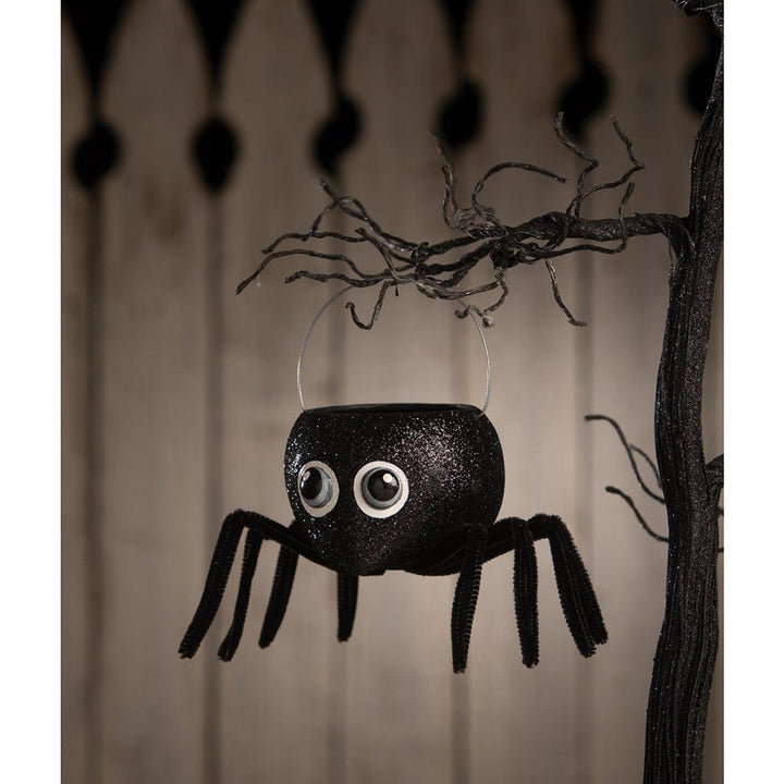 Googlie Eyed Spider Bucket by Bethany Lowe Designs image 1