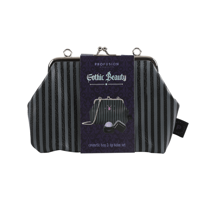 Gothic Beauty-Cosmetic Bag & Lip Balm Set