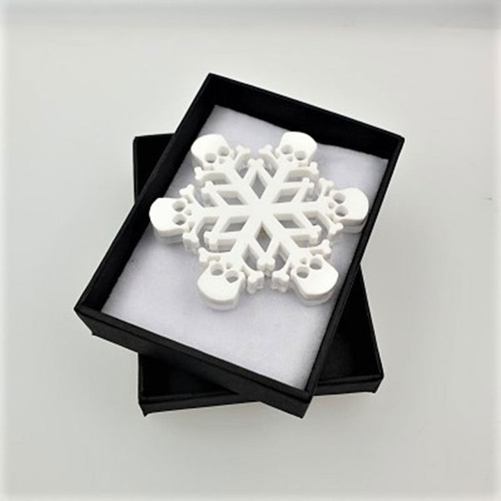 Gothic Snowflake Pin by Cherryloco Jewellery 4
