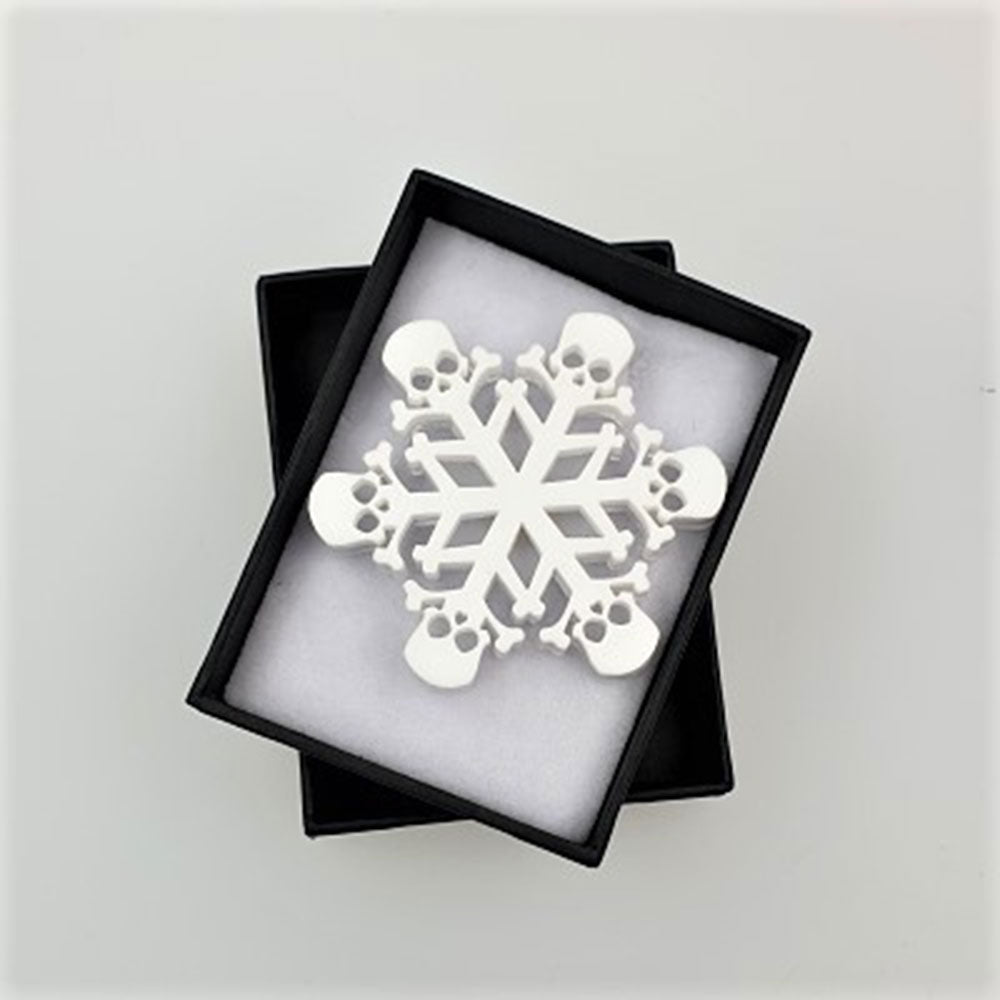 Gothic Snowflake Pin by Cherryloco Jewellery 2