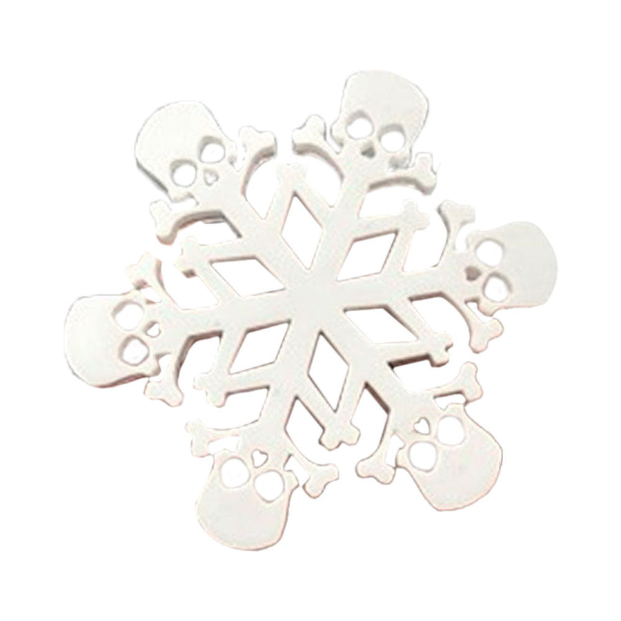 Gothic Snowflake Pin by Cherryloco Jewellery 1