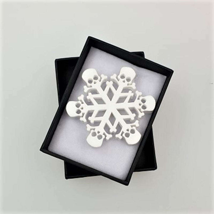 Gothic Snowflake Pin by Cherryloco Jewellery 2