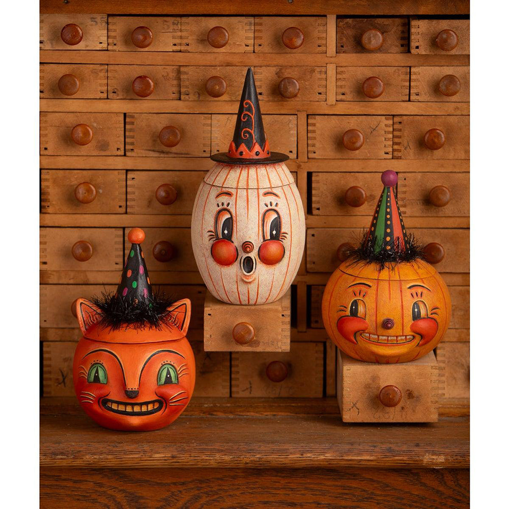 Gourdy White-O-Ween by Bethany Lowe Designs image 3