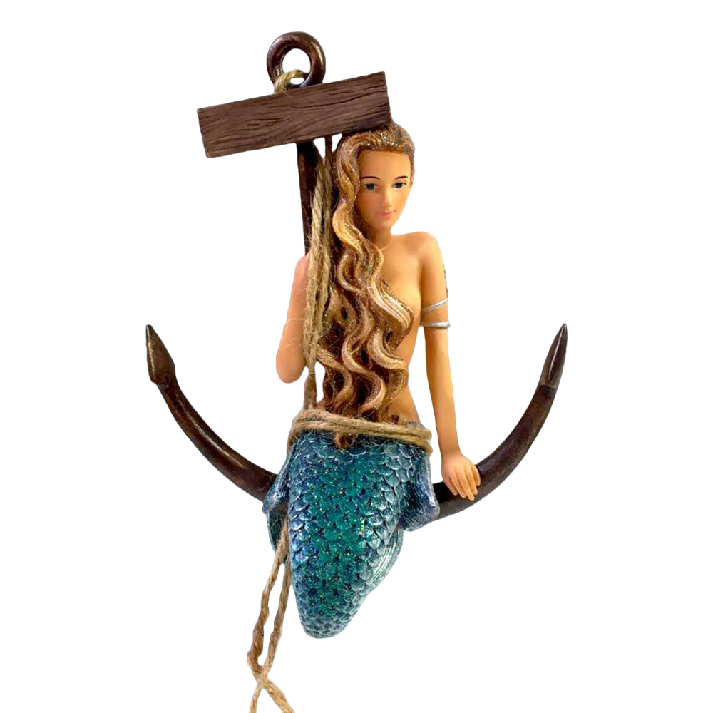Great Catch Mermaid Ornament by December Diamonds