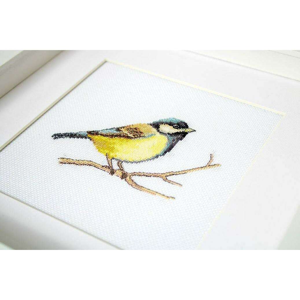 Great tit  B1155L Counted Cross-Stitch Kit