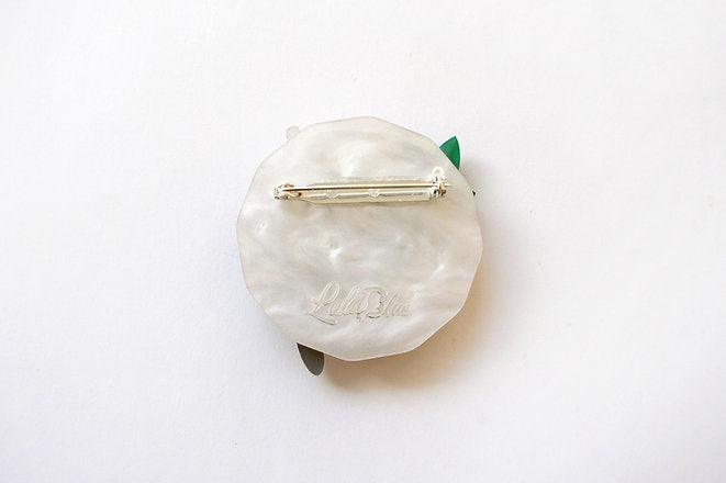 Green Tea Brooch by LaliBlue - Quirks!