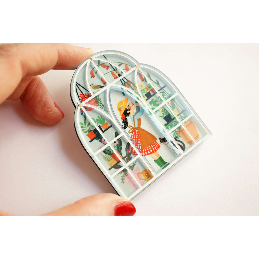 Greenhouse Brooch – view 3