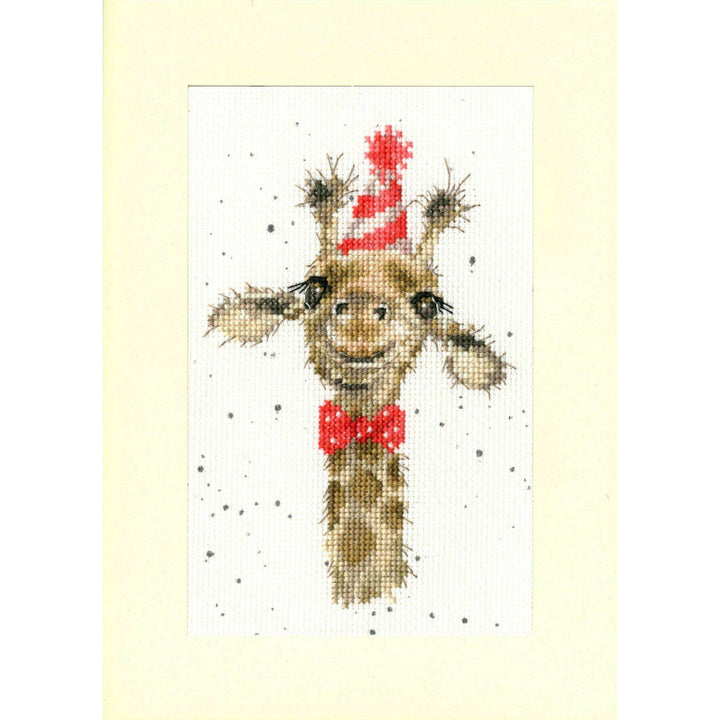 Greeting Card - I'm Just Here For The Cake XGC30 Counted Cross Stitch Kit