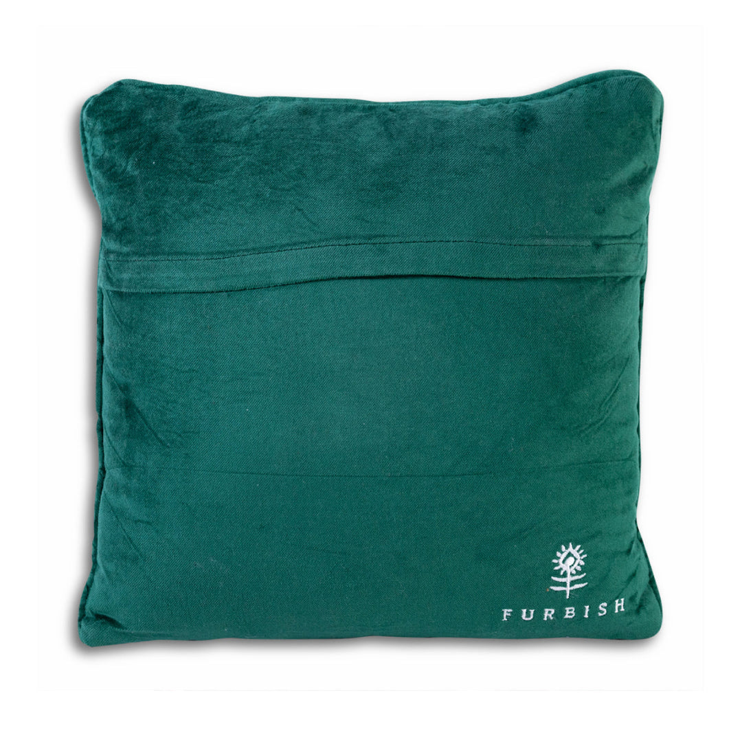 The Grinch Needlepoint Pillow