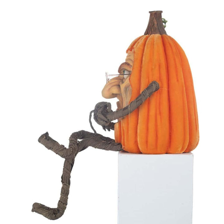 Grumpy Lanky Leg Pumpkin by Katherine's Collection  2