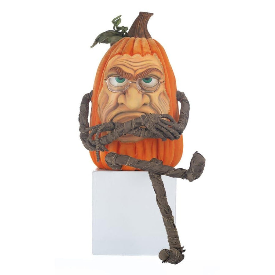 Grumpy Lanky Leg Pumpkin by Katherine's Collection 