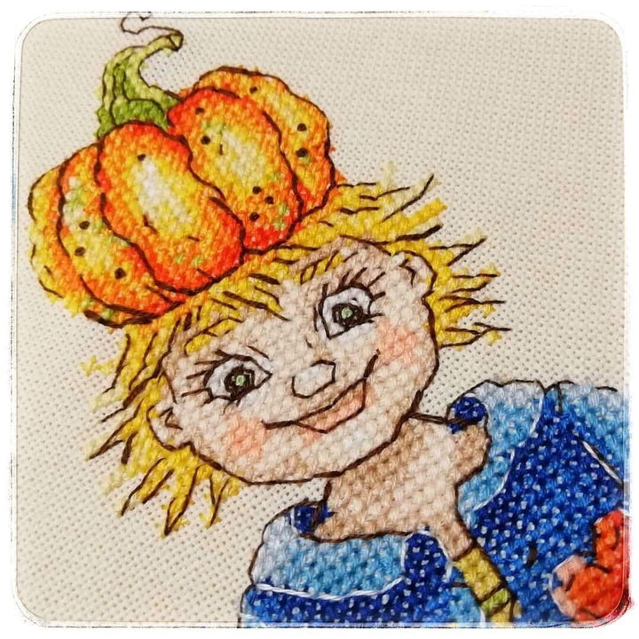 Guards of Pumpkin SP-07 Counted Cross-Stitch Kit