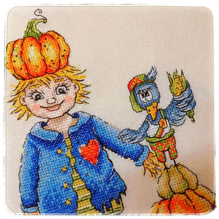 Guards of Pumpkin SP-07 Counted Cross-Stitch Kit