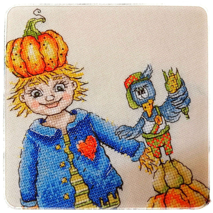 Guards of Pumpkin SP-07 Counted Cross-Stitch Kit