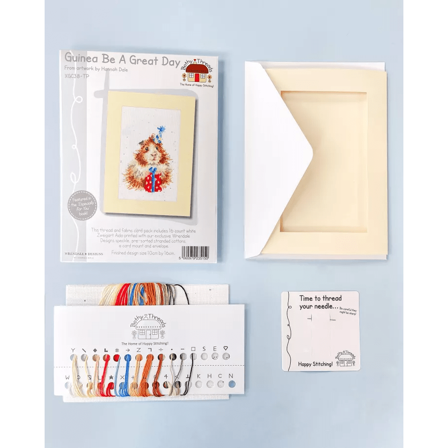 Guinea Be A Great Day -Thread Pack XGC38-TP Counted Cross Stitch Kit