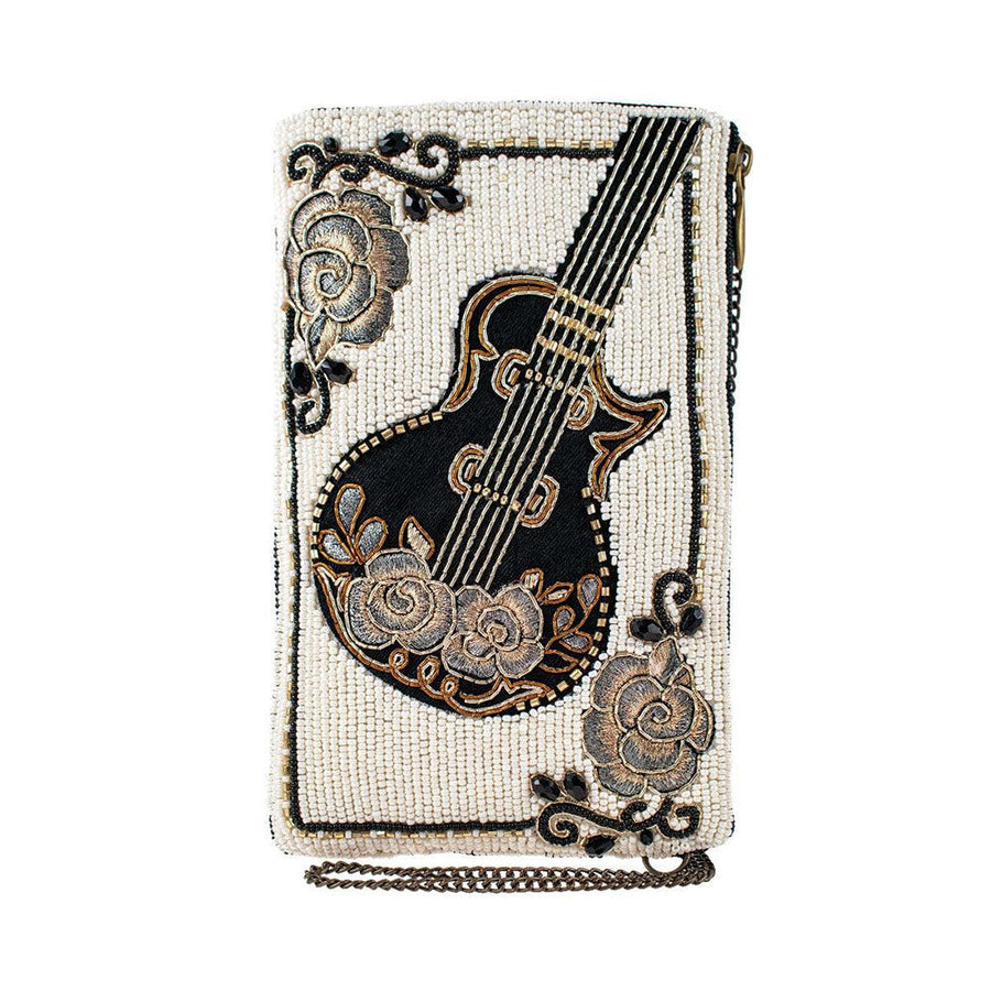 Guitar Player Crossbody Phone Bag by Mary Frances image