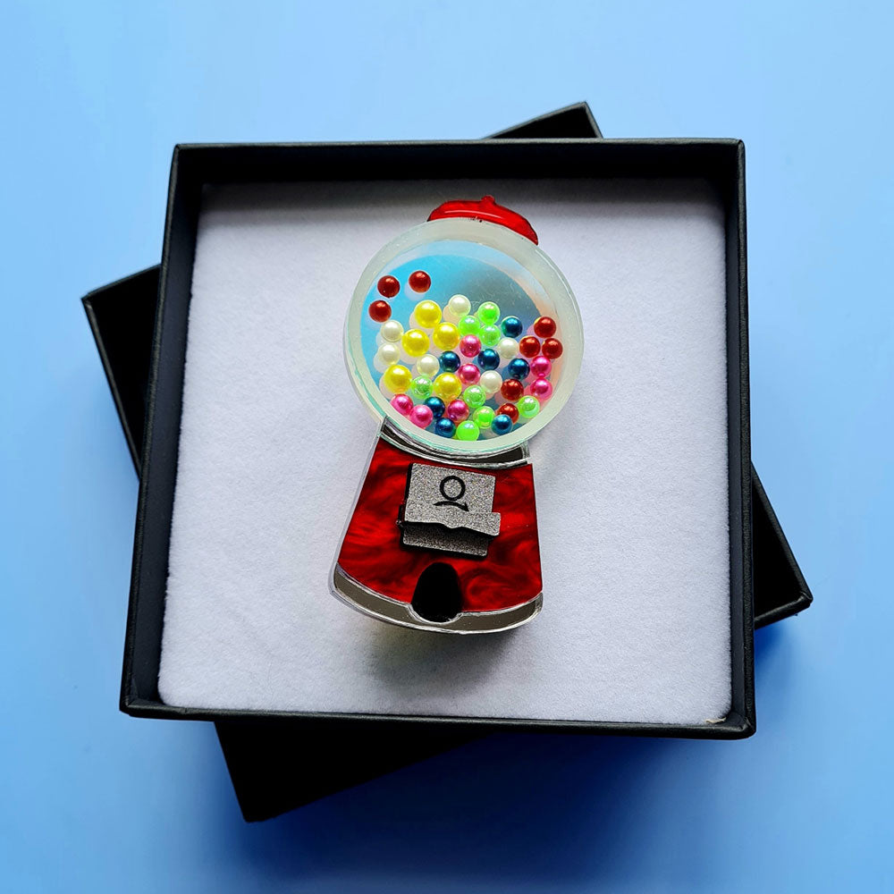 Gumball Sweet Machine Pendant by Cherryloco Jewellery 2