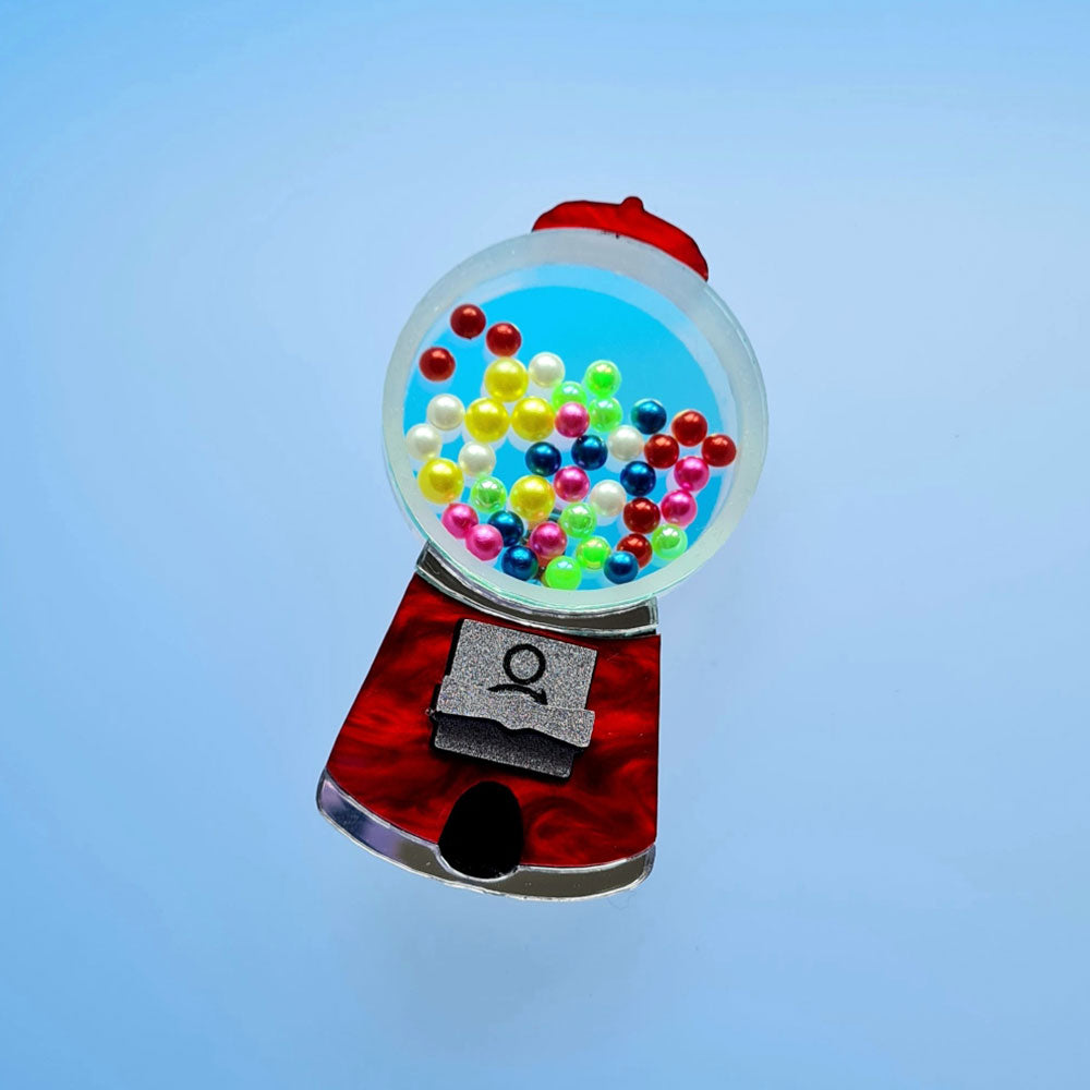 Gumball Sweet Machine Pendant by Cherryloco Jewellery 3