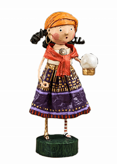 Gypsy Rose Halloween Figurine by Lori Mitchell - Quirks!