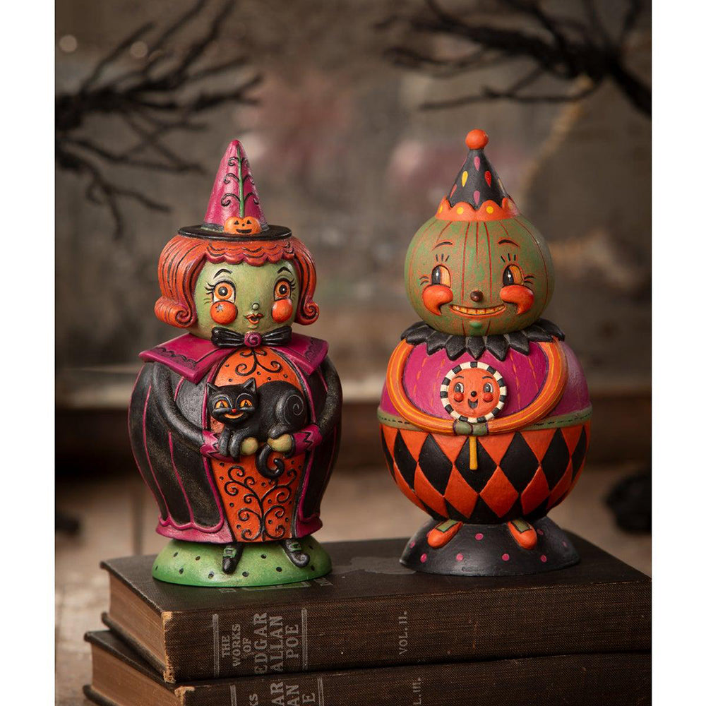 Hagatha and Jack Spooks Jar by Bethany Lowe Designs image 3