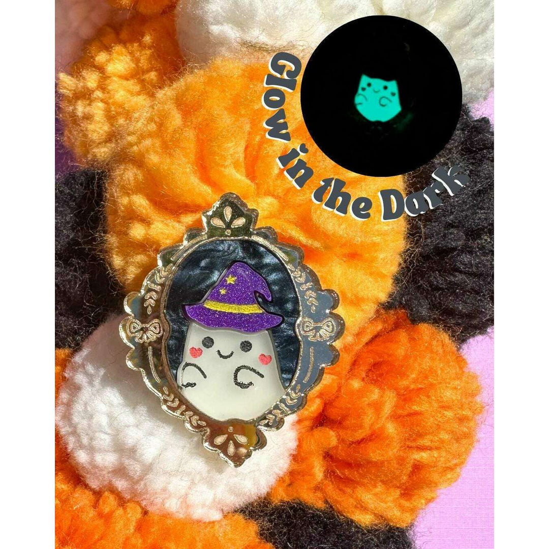 Halloween Animal Portraits Frame Magnet/Brooch